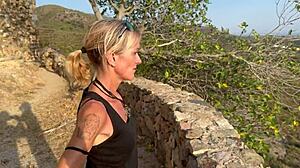 Risky Outdoor Creampie Surprise in Homemade Quickie Gone Wild