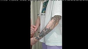 Stepmom's Friend Grabs My Dick For Wild House Party Handjob Jerk Off!