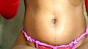 Mysterious African Beauty Teases Her Secrets Solo