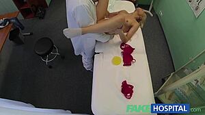 oh man i couldn't resist that super sexy curvy blonde nurse's dirty exam offer