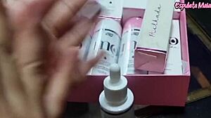 hey i'm testing this slippery body oil on my wet latina curves asmr vibes