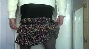 i'm your bisexual crossdressing sissy guzzling pee taste nonstop swallowing my own load part 2