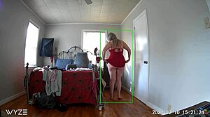 Hidden Cam Films Step Mom Masturbating In New Clothes