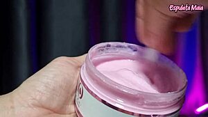 hey i'm testing this slippery body oil on my wet latina curves asmr vibes