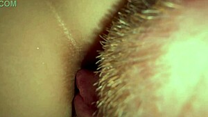 Hey check out this gorgeous 18-year-old pregnant teen's exclusive close-up pussy pounding session up close!