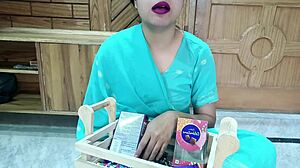 Desi Village Maid Falls for Fake Roleplay as Big Cock Pounds Her Tight Ass and Forces Deepthroat Sucks