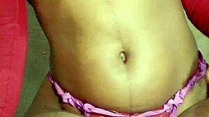 Mysterious African Beauty Teases Her Secrets Solo