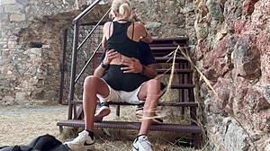 Risky Outdoor Creampie Surprise in Homemade Quickie Gone Wild