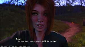 whoa, that busty 18yo redhead in being a dik game is getting destroyed by my huge white monster cock with creampie and bukkake 😍💦