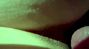 Hey check out this gorgeous 18-year-old pregnant teen's exclusive close-up pussy pounding session up close!