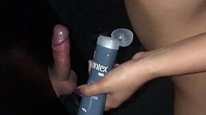 Married slut discovers huge cock at swingers gloryhole house