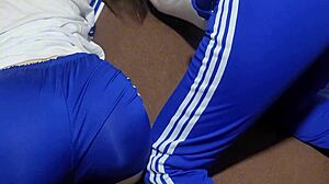 after class these latina college students trio with petite fuck doll candice