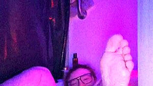 hey bath time's my play time fingering this boypussy with toys big clit throbbing.