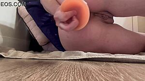 italian milf artemisia goin crazy stretchin her asshole solo w dildo... so hot damn