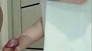 Stepmom's Friend Grabs My Dick For Wild House Party Handjob Jerk Off!