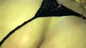 how's it feel with thong shoved aside hidden cam catching every thrust?