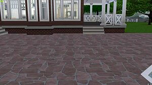 Watch This Muscular Ebony Babe Pound Big Cock Poolside With Massive Tits Bouncing!