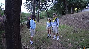 Wanna Explore Emma Anturin's Wet Pussy While Camping in Cosplay Uniform?