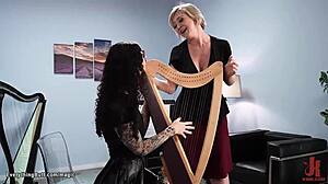 Heart-Pounding Goth Teen Anal Fisting and Strapon Domination on Busty Lezdom Professor