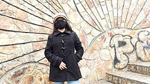 wanna see this horny latina squirt wild for cash?