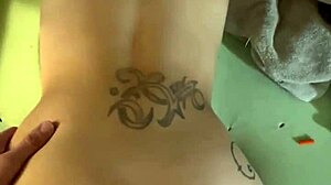 pretty hooker bends over at trap house for deepthroat cowgirl then huge cumshot on back 💦🏠