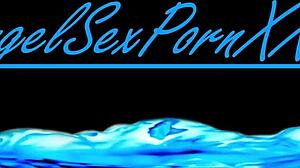 Blindfolded latina luvs suckin big cock til creamy mouth explosion