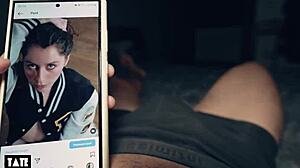 Irresistible Stepsis Pussy Nearly Causes Pregnancy in Bareback Thrusts