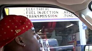 ジョスリン・ジェームズが巨乳にデカ黒チンポズブリ