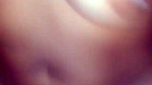 teen rides interracial cock hard on boyfriend