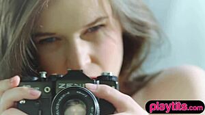 busty ukrainian milf with big ass tits rips clothes in solo striptease undressing naked on cam 🍑🍈📹