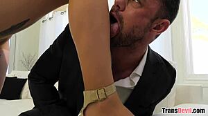 hey, lena kelly's lover goes wild when she struts in pantyhose for monster cock doggystyle