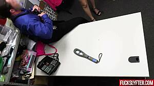 Toughest Petite Blonde Teen Fucked Hard In Office Security