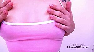 i can't resist this sexy tattooed model's tight pussy at her audition