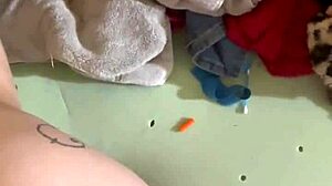 pretty hooker bends over at trap house for deepthroat cowgirl then huge cumshot on back 💦🏠