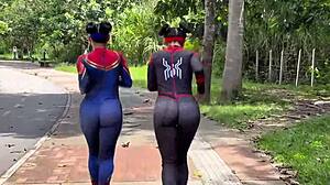 Spider Woman's Anal Craving With Friend's Boyfriend