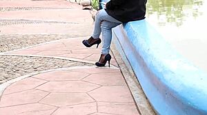 wanna see this horny latina squirt wild for cash?