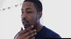 ebony babe amari anne bends over for big black cock deep in her tight pussy