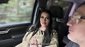 damn laluceroofficial's huge natural tits bounce wild fucking stranger on juan bustos street 🚀💦