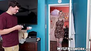 Ariel spies husband cheating anal so she plans revenge fuck with big cock pornstar