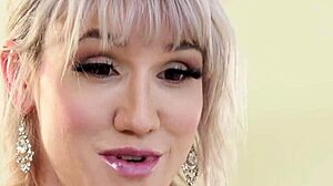 hey, lena kelly's lover goes wild when she struts in pantyhose for monster cock doggystyle