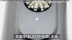 She straps into the piston machine for nonstop squirting handjob bliss