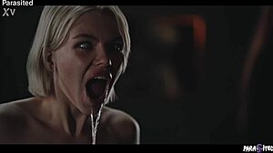 insatiable anal lesbians devour redhead in crazy orgy creampie games!