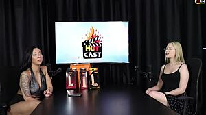 CHECK OUT vivan lola and vitória beatriz's slutty interview FULL OF FILTH in porn cast brazil part 2