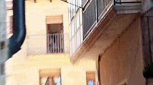 hey neighbor, you spied on me so now i'm blackmailing you - watch me strip in lingerie or else!