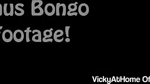 busty blonde milfs vicky vette and charlee chase scissor big clits and pussies on sofa