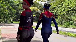 Spider Woman's Anal Craving With Friend's Boyfriend