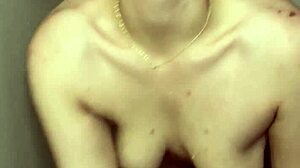 naughty stepdaughter manaia gags on grown man's 10 inch dick balls