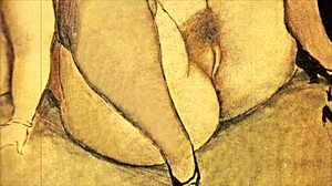 Wanna see vintage big ass tits erotic drawings up close?