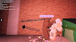 i grab bbc slut blonde for monster cock pounding at roblox place