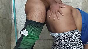 dude, professor eats evangelical student's pussy in school bathroom